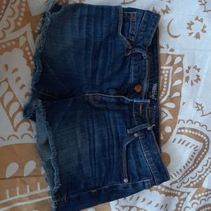 Mossimo denim mid rise midi shorts